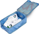 6pcs Packing Cubes with Shoe Bag Travel Organizer Set - Seablue
