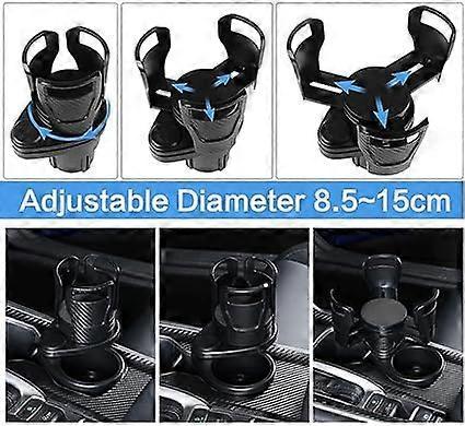 1pc Adjustable Universal Car Cup Holder - Multifunctional Drink Organizer