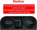 Universal Dual Car Cup Holder - Multifunctional Seat Drink Organizer Accessory