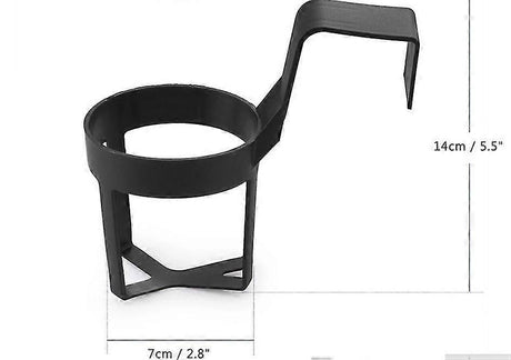 2pcs Plastic Car Cup Holders - Auto Drink Holders for Soda, Water, Coffee