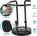 Iron Car Cup Holder - Black Trolley Drink Holder for Vehicle Use