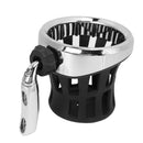 Motorcycle Handlebar Cup Holder - Aluminum Car/Motorbike Drink Organizer