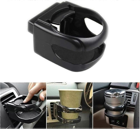 2pcs Universal A/C Vent Car Cup Holders - Adjustable Water Bottle Holder