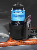 Car Cup Holder with Phone Holder - Organizer Expander in Grey Color