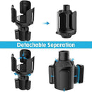 Adjustable Car Cup Holder Expander - Adapter Fits 2.95in Bottles or Cups