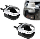 2pcs Car Cup & Bottle Holders - Universal Auto Drink Organizer Set