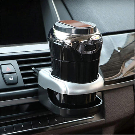 2pcs Car Cup & Bottle Holders - Universal Auto Drink Organizer Set