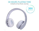 Bluetooth Headphones Wireless,Over Ear Headset with Microphone