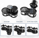 2-in-1 Car Drink Cup Holder - Adjustable Car Accessory for Bottle & Cans