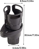 360 Rotatable Car Drink Holder - Multifunctional Cup Organizer for Vehicle Use