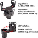 360 Rotatable Car Drink Holder - Multifunctional Cup Organizer for Vehicle Use