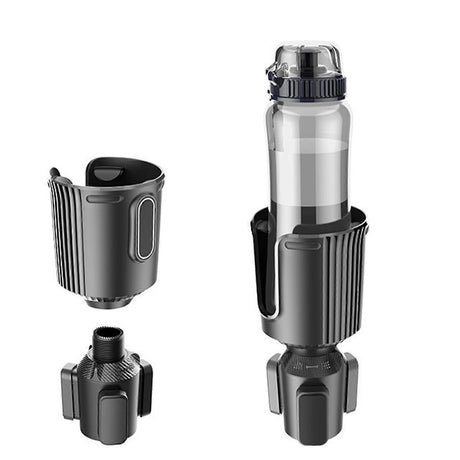 Car Cup Expander - Adjustable Drink Holder Fits Bottles Up to 3.7in Diameter