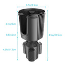Car Cup Expander - Adjustable Drink Holder Fits Bottles Up to 3.7in Diameter