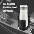 Adjustable Base Car Cup Holder Expander - Universal Auto Drink Organizer