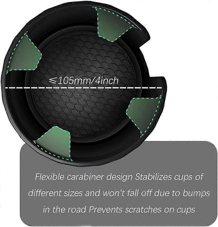 Adjustable Base Car Cup Holder Expander - Universal Auto Drink Organizer