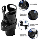 Dual Car Cup Holder - Expandable Adjustable Drink Holder for Car Use