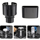 Car Cup Holder Adapter - Bottle and Beverage Organizer Auto Accessory