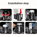 Car Cup Holder Adapter - Bottle and Beverage Organizer Auto Accessory