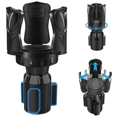 Expandable Car Cup Holder - Multifunctional Adjustable Drink Organizer