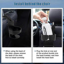 2pcs Car Cup Holders - Door & Window Mounted Drink Holder Set