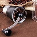 Manual Coffee Grinder - Ceramic Burr, Portable Stainless Steel Coffee Hand Grinder