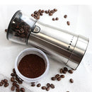 Electric Coffee Grinder - Adjustable Stainless Steel Blade Grinder for Coffee Beans