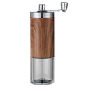Manual Coffee Grinder - Conical Burr, Stainless Steel Hand Crank Coffee Mill