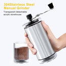 Manual Coffee Grinder - Hand Coffee Mill Bean Grinder for Drip & French Press