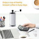 Manual Coffee Grinder - Hand Coffee Mill Bean Grinder for Drip & French Press