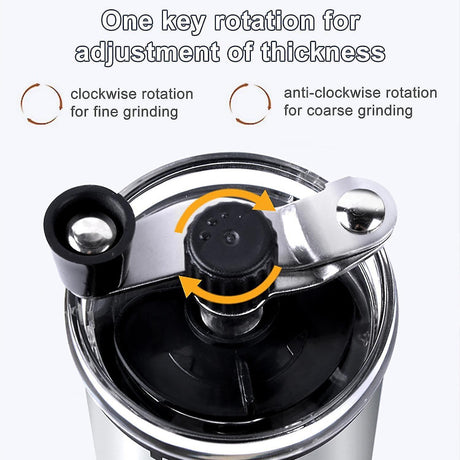 Manual Coffee Grinder - Hand Coffee Mill Bean Grinder for Drip & French Press