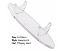 Showing Stand Sturdy Decorative 8mm Acrylic Durable Display Stand for Living Room-Transparent