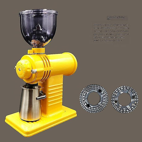 220V Electric Coffee Grinder - Compact Single Bean Grinder for Home Use