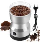 Electric Coffee Grinder - Stainless Steel Portable Spice Grinder for Coffee Beans