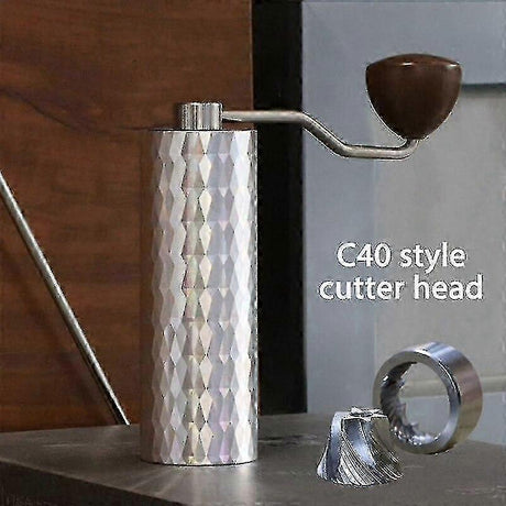 Manual Coffee Grinder - Burr Coffee Mill, Adjustable Grinding Machine