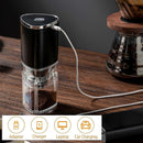 Electric Burr Coffee Grinder - Mini Cordless Coffee Bean Grinder for Home & Travel