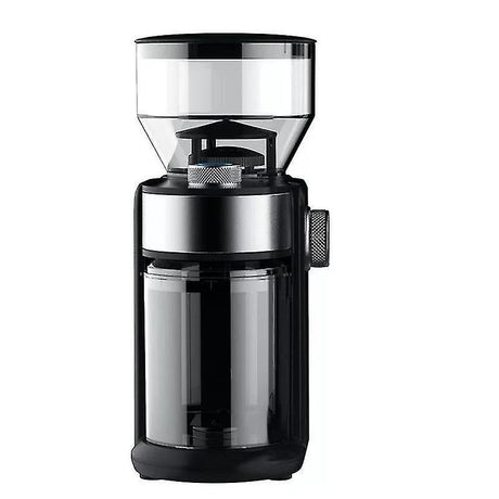 220V Flat Wheel Electric Burr Coffee Grinder Machine - High Efficiency Mill