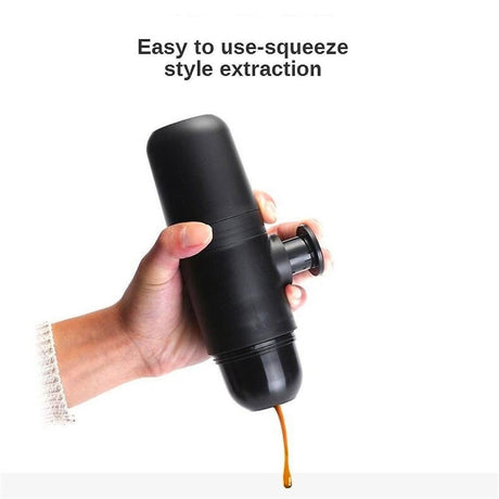 Portable Hand Coffee Grinder - Compact Manual Coffee Mill for Travel Use
