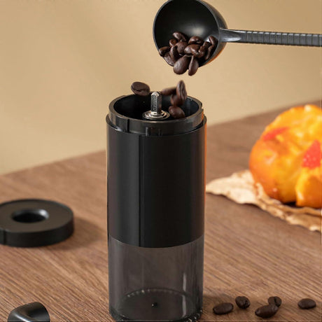 Manual Coffee Grinder - Adjustable Quiet Hand Grinder for Americano & Espresso