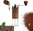 Manual Coffee Grinder - Ceramic Burr, Adjustable Grind Levels for Drip & Espresso