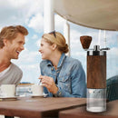 Manual Coffee Grinder - Ceramic Burr, Adjustable Grind Levels for Drip & Espresso
