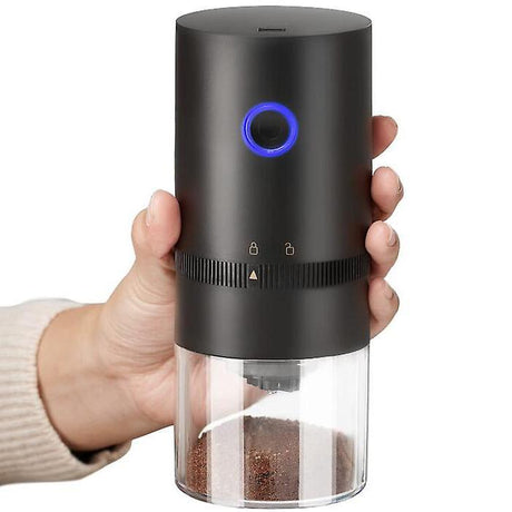 Portable Electric Coffee Grinder - Cordless Coffee Bean Mill for Travel & Camping