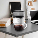Portable Electric Coffee Grinder - Automatic Travel Bean Grinder for Outdoor Use