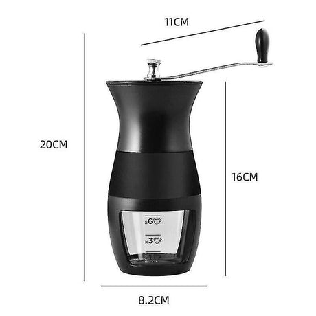 Manual Coffee Grinder - Drip Style Hand Coffee Mill Bean Grinder