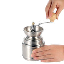 Manual Coffee Grinder - Durable Stainless Burr Mill for Coffee & Spices