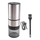 Electric Coffee Grinder - Rechargeable USB Bean Mill, Portable Automatic Grinder