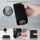 Portable Electric Coffee Grinder - USB Rechargeable, Adjustable Grind, 1300mAh Battery