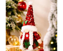Christmas Plush Doll Window Dressing Ornament for Festival-Red Berries