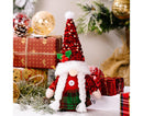 Christmas Plush Doll Window Dressing Ornament for Festival-Red Berries