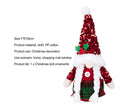 Christmas Plush Doll Window Dressing Ornament for Festival-Red Berries
