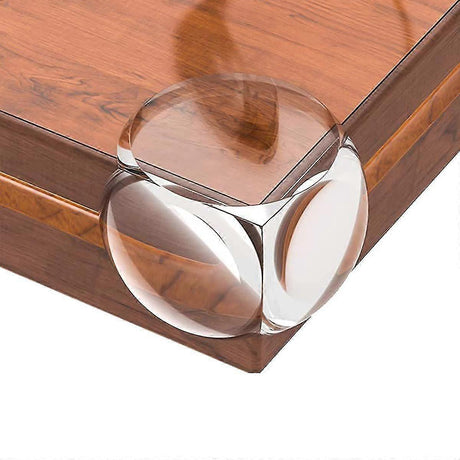 12pcs Clear Table Corner Protectors - Transparent Babies Proofing Furniture Edge Guards